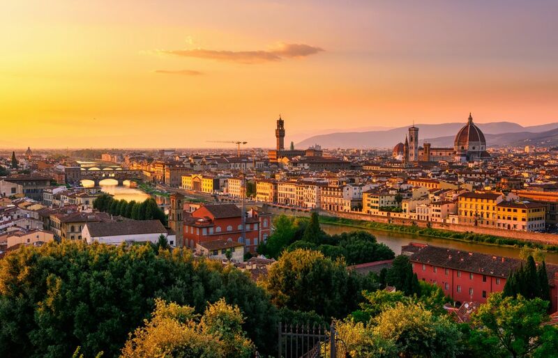 Olcsó szállások Firenze Firenze - A reneszánsz bölcsője! - Relais Stibbert ! Már 129 990 Ft/2 fő/3 éj-től!